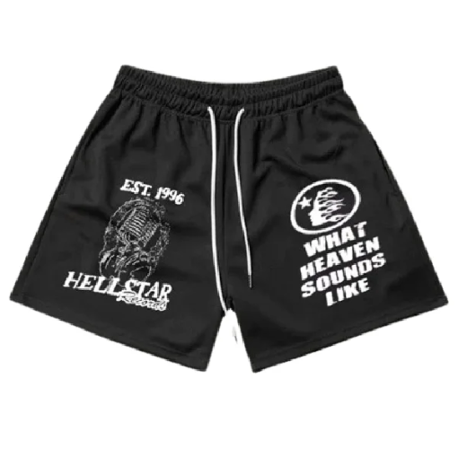 Black Hellstar Amazing Shorts